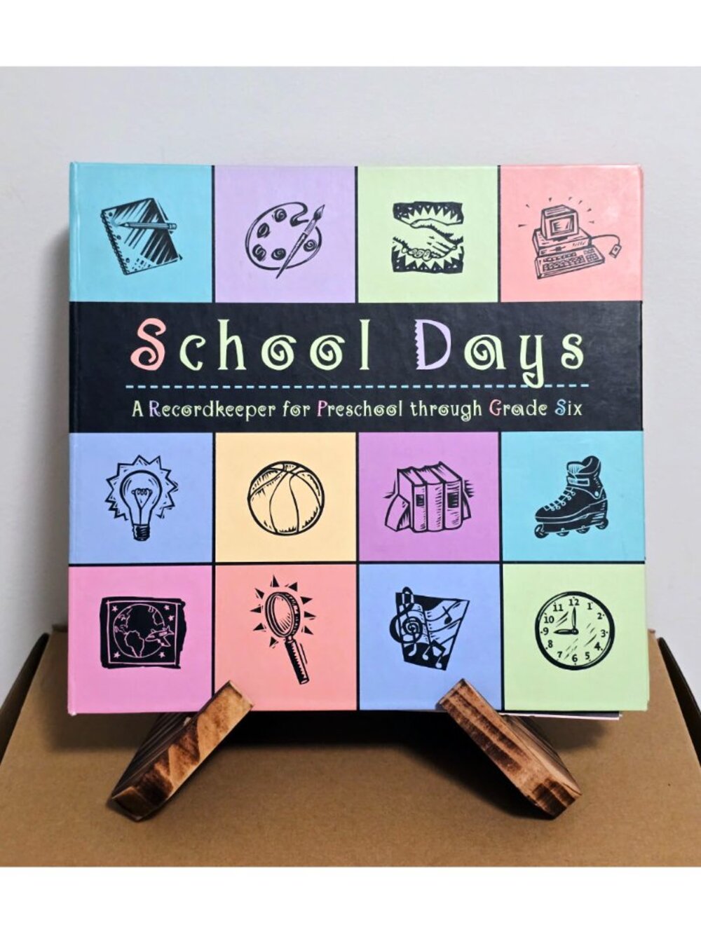 Vintage 1997 School Days Keepsake Record Book Preschool to Grade 6 Unused